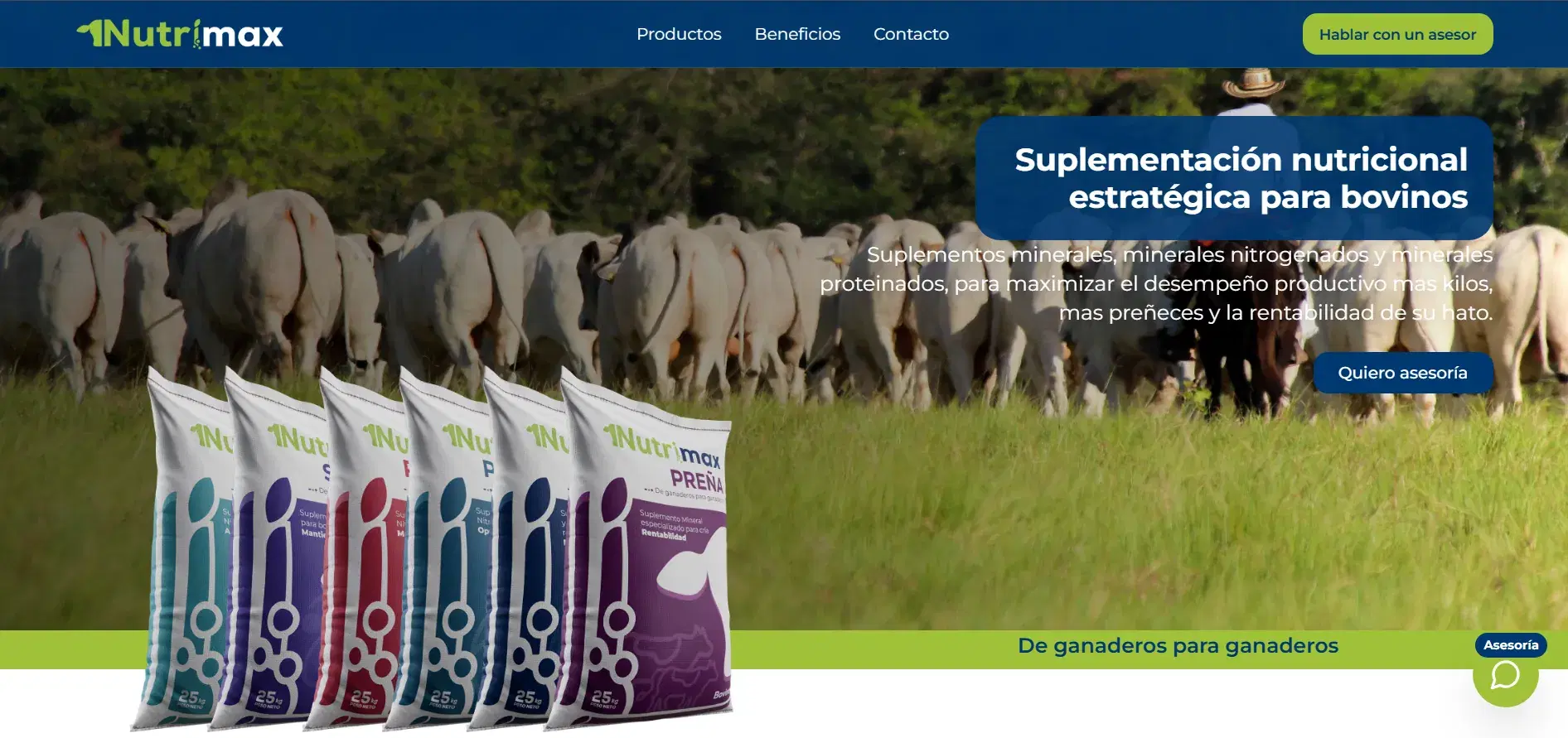 Sales Nutrimax project